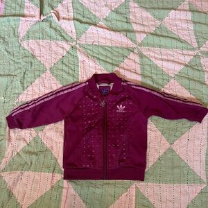 Vintage Adidas Kid’s Zip Sweatshirt SZ 18m